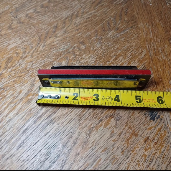 VINTAGE M. HOHNER MARINE BAND 14 Hole HARMONICA sold as is - Picture 5 of 5